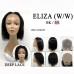 Bellatique 100% Virgin Brazilian Remy Human Hair  Wig ELIZA(W/W)