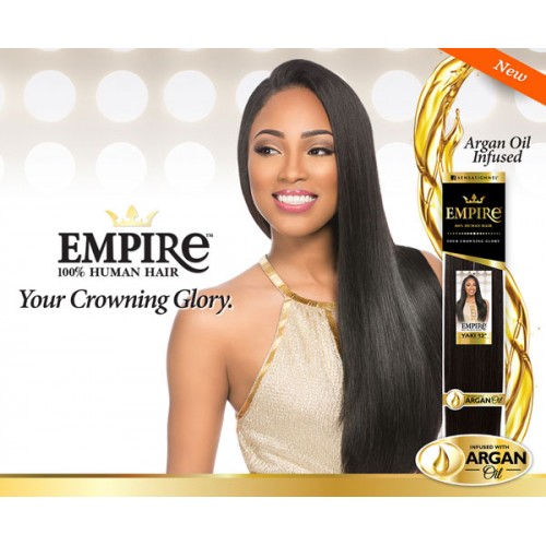 Sensationnel Empire 100% Human Hair Weave YAKY 10"-18"