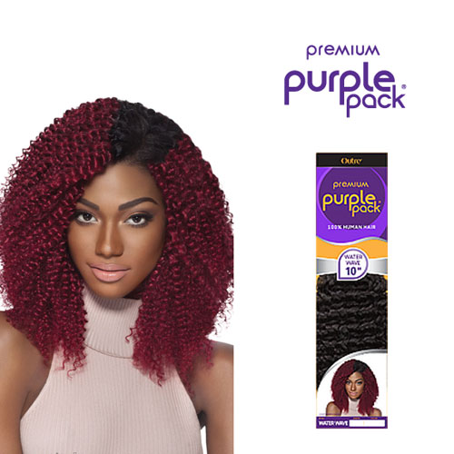 Outre Human Hair Weave Premium Purple Pack Water Wave