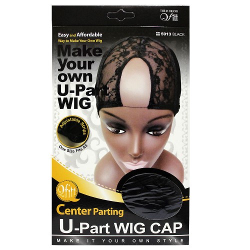 QFITT MAKE YOUR OWN CENTER PARTING U-PART WIG CAP MAKE IT YOUR OWN STYLE #5013
